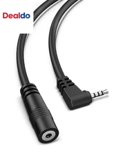 2.5Mm Dash Cam Rear View Camera Extension Cable, (6Ft Thicker) 90 Degree Backup 