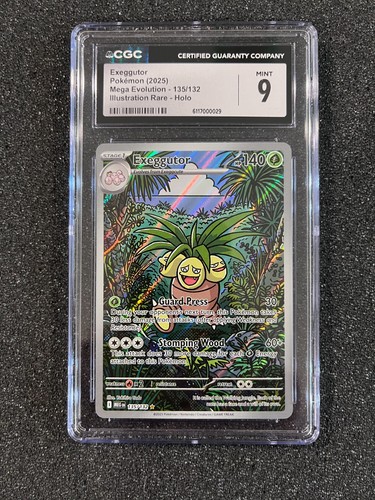 Exeggutor graded CGC 9 for sale on eBay