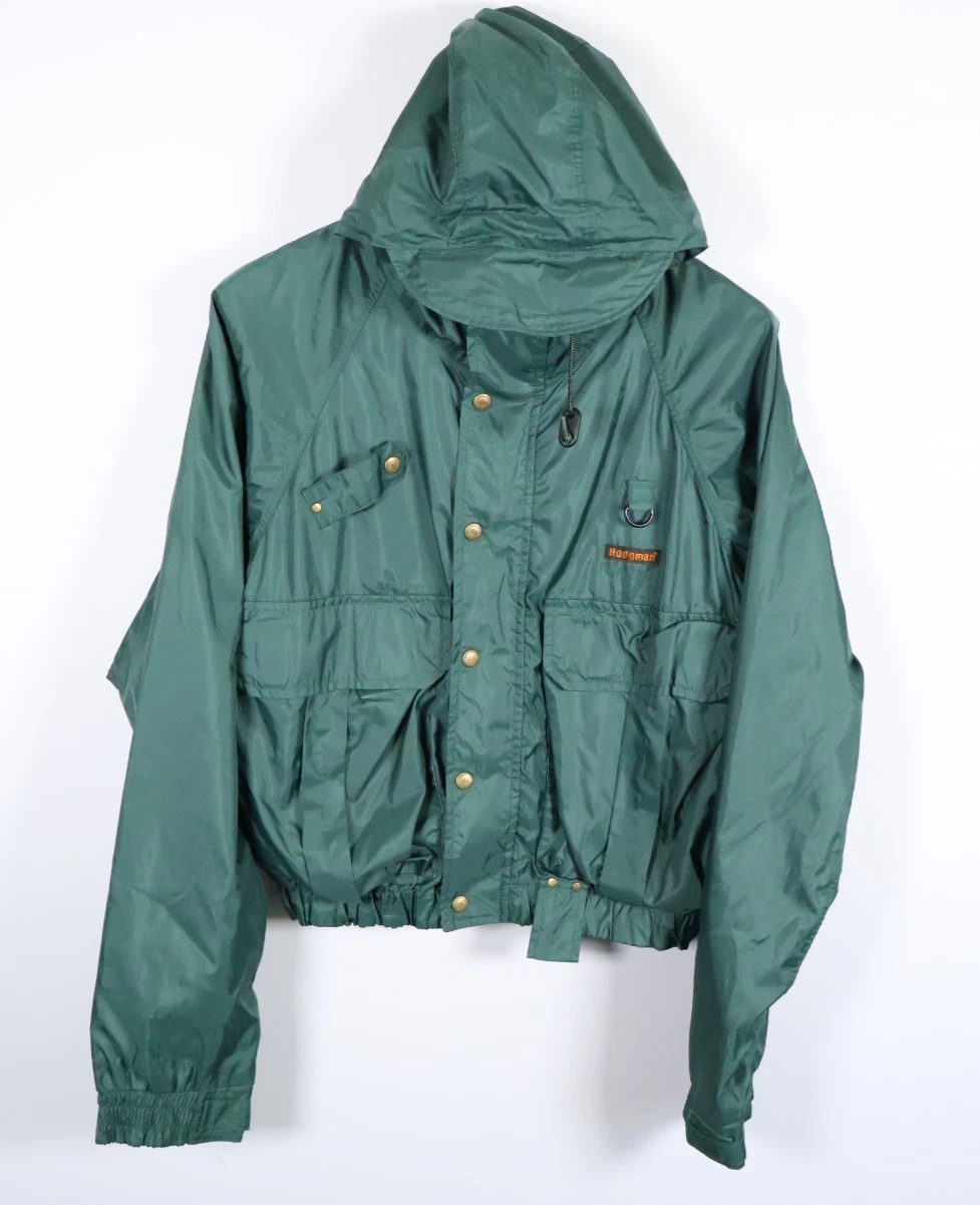 VTG Hodgman Lakestream Jacket Men's Medium Green Zip Up Hooded Fishing Wading
Opens in a new window