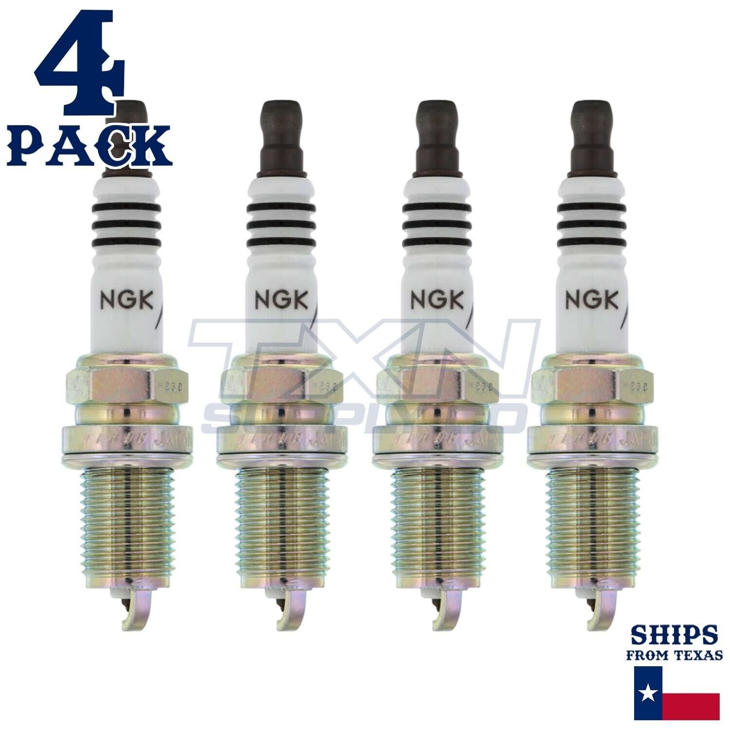 4 Pack NGK Standard Spark Plugs 2005-2010 for Kia Sportage 2.0L L4