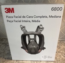 3M 6800 Full Facepiece Reusable Respirator Protection MEDIUM USA Seller