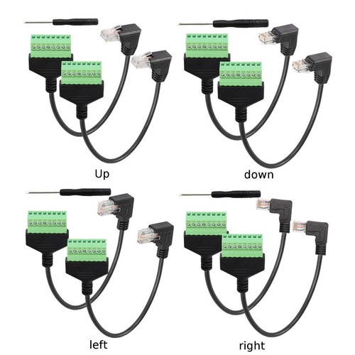 Screw Terminal Adapter for RJ45 to 8 Pin with Compact Design for Installations - Afbeelding 12 van 22