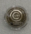 Vintage 1989 Chicago Cubs .999 Fine Silver 1 oz Round ~ Eastern Division Champs