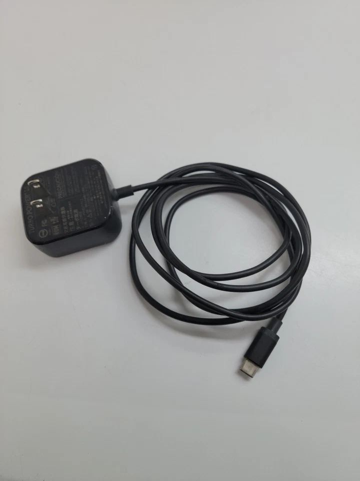Motorola USB-C Enchufe de Pared Teléfono Celular 15W Cargador TurboPower 15 SPN5912A 5V-3A Foto 3 de 4