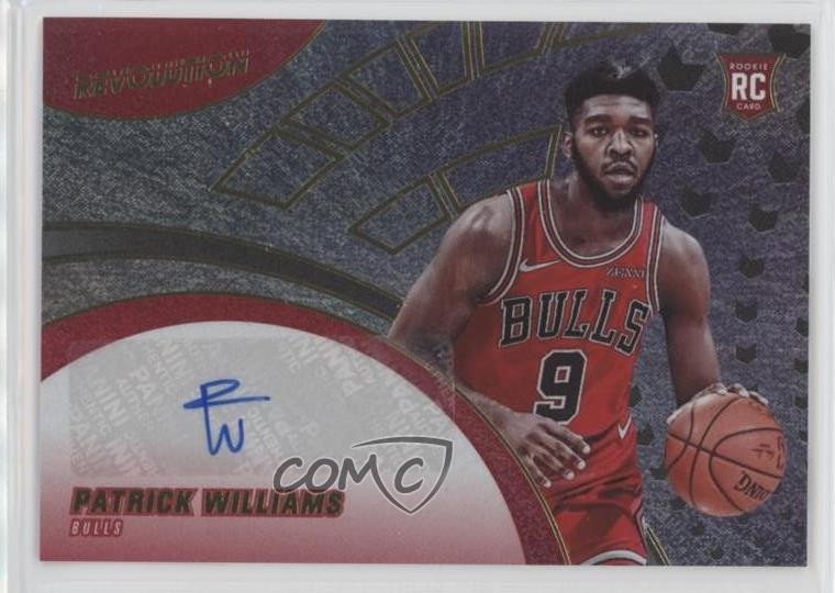 2020-21 Panini Revolution Rookie Auto Patrick Williams #RA-PW Auto RC 02v3