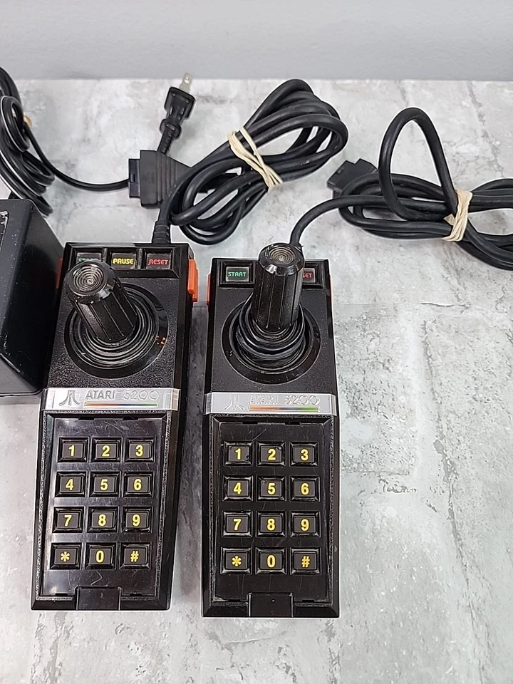 Atari 5200 Genuine Controller Power Suply Lot OEM Vintage Untested *Read* - Image 2 of 4
