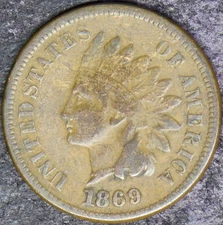 1869/69 Indian Head Cent - RPD FS-303 - ✪COINGIANTS✪