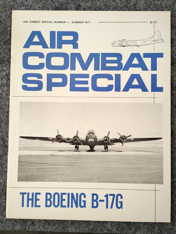 AIR COMBAT SPECIAL THE BOEING B-17 G Very good condition