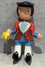 1970s Inflatable Bicentennial Colonial Man 14.5” Dan Brechner & Co.