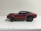 Vintage Hot Wheels Redline Mighty Maverick Red 1969 Mattel Hong Kong