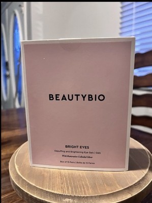 BeautyBio Bright Eyes Depuffing And 15  Brightening Eye Gels   (NEW IN BOX)