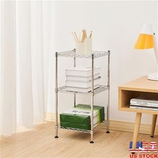 NSF Certified Chrome Storage Shelf Heavy-Duty Tool-Free Adjustable Organizer New
