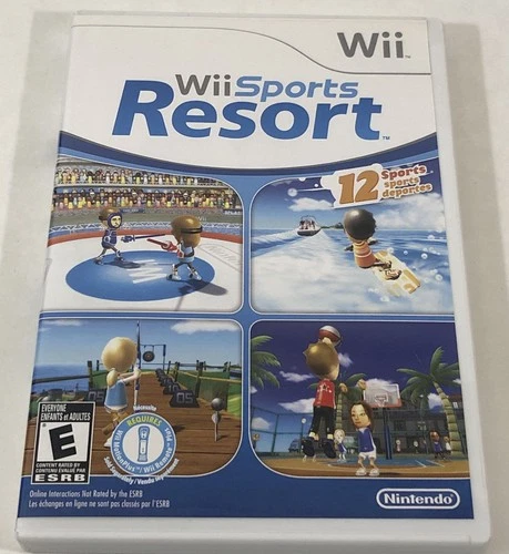 Wii Sports Resort (Nintendo Wii, 2009) Complete