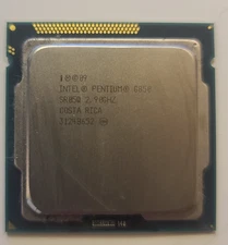 Intel/Pentium Dual Core/G850/2.9GHz/3MB Cache/SKT LGA1155/CPU/Sandy Bridge/SR05Q