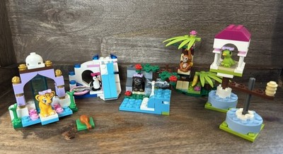 5 Lego Friends Set Tiger 41042 Parrot 41024 Monkey 41045 Bear 41046 Penguin41043