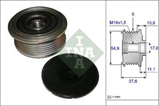Schaeffler INA Generatorfreilauf 535 0123 10 f&uuml;r MERCEDES W176 CLA GLA X156 C117