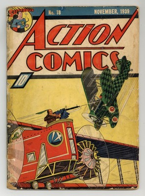 Action Comics #18 PR 0.5 RESTORED 1939