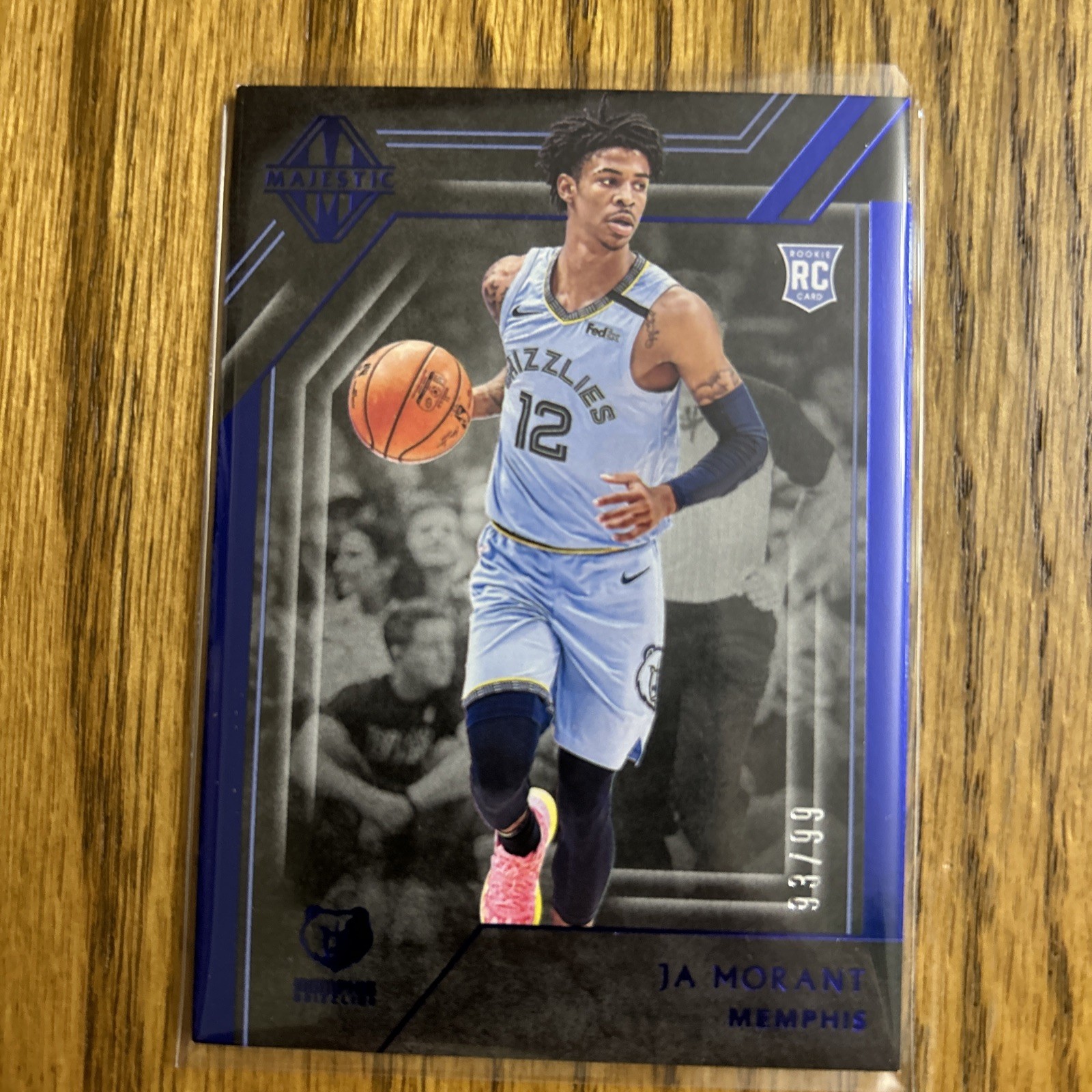 Ja Morant 2019-20 Panini Chronicles Majestic Blue /99  RC 🔥