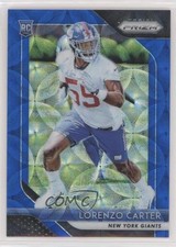 2018 Panini Prizm Rookie Blue Scope Prizm 27/99 Lorenzo Carter #262 0c6