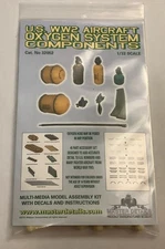 Master Details 1/32 U.S. WW2 Aircraft Oxygen System Components Kit No. 32052