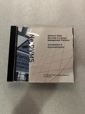 NetDVMS Network Video Recorder  Camera Management CD-ROM w/ Code for 8 Cameras