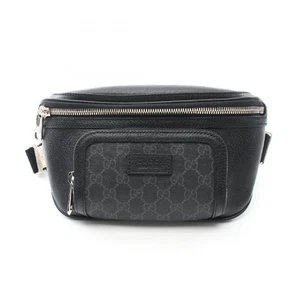 Petit sac ceinture Gucci Gg marque Off toile enduite PVC taille corps
