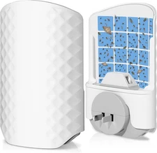 Flying Insect Trap for Indoors - 1 Device + 4 Refills, Best Fly Traps for all