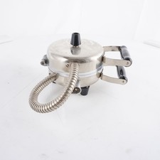 Original VEB Hörncheneisen"55D"(DDR) 400W Krullkuchen Waffeleisen 60/70er