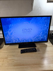 JVC LT 24DE73 24in LCD 1080p TV DVD Combo Black ATSC HDMI USB VGA