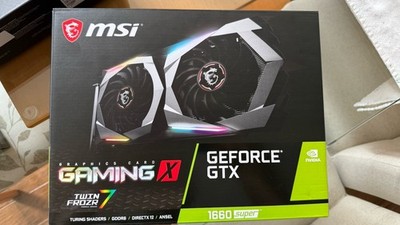【ジャンク】MSI GeForce GTX 1660 SUPER Amazon.com: MSI Gaming GeForce GTX 1660 Super 192-bit HDMI/DP 6GB