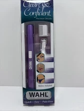 Women Trimmer Nose Ear Brow Facial Hair Wet/Dry Battery Precision Detailer Wahl