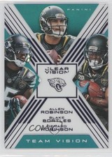 2015 Panini Clear Vision Team Blue 88/99 Blake Bortles Allen Robinson Denard 1u0