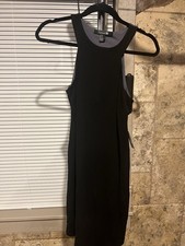 NWT Womens Forever21 Dress Sleeveless Black Size M