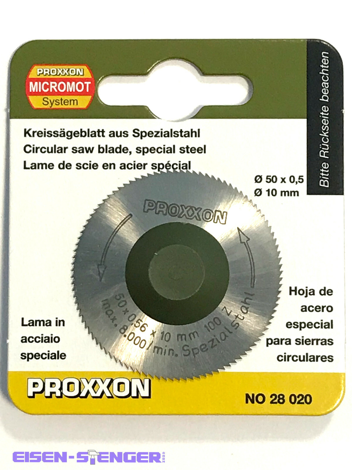 Proxxon - cirkelzaagblad hss 50 mm (pr28020) - Klusspullen kopen