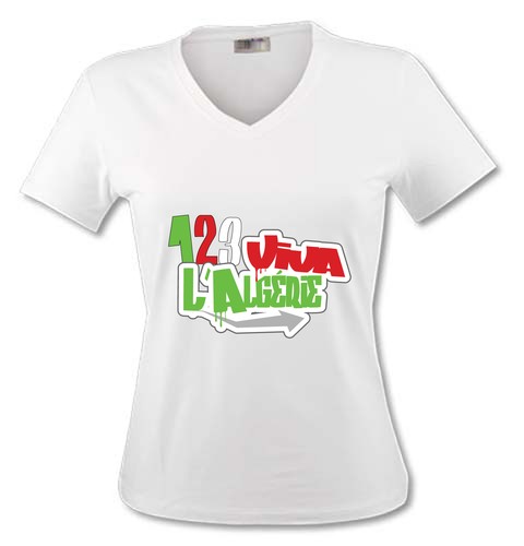 Body Bébé Algérie Spreadshirt - Manches Courtes Bio | Drapeau Algérien