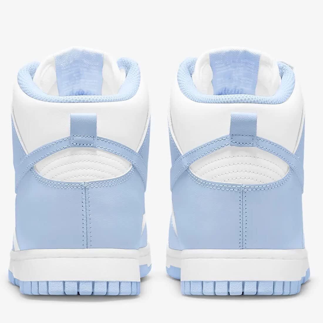 Nike Dunk High White Aluminum light blue Women Men's Sneaker Nike Dunk High White Aluminum light blue Women Men's Sneaker