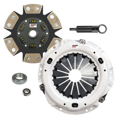 CLUTCHMAX 6-PUCK CERAMIC STAGE 3 CLUTCH KIT for CELICA SUPRA A60 A70 5MGE 7MGE
