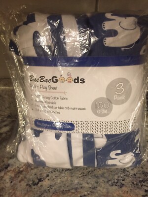 Pack n Play Sheets – Premium Pack and Play Sheets 3 Pack – Brand New ...