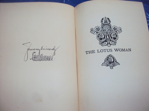 Nathan Gallizier THE LOTUS WOMAN 1st 1922 Signed by Author, ill. by Eric Pape - Picture 3 of 5