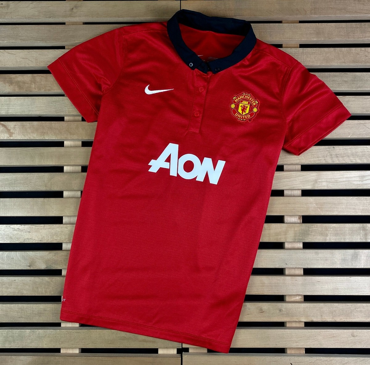 Nike Manchester United ポロシャツ M Mens Polo T-Shirt Manchester United Nike Size L | eBay