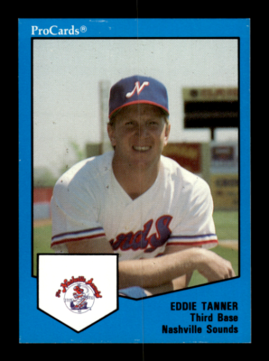 1989 ProCards # 1287 Eddie Tanner Card (ML) Nashville Sounds | eBay