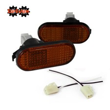 For 94-01 Acura Integra Dc 92-95 Civic Jdm Smoked Amber Flat Side Markers For 94-01 Acura Integra Dc 92-95 Civic Jdm Smoked Amber Flat Side Markers