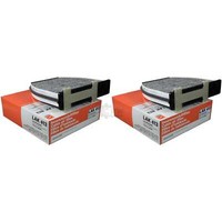 2X Mahle Knecht LAK 413 Filter Innenraumluft Pollenfilter Innenraumfilter