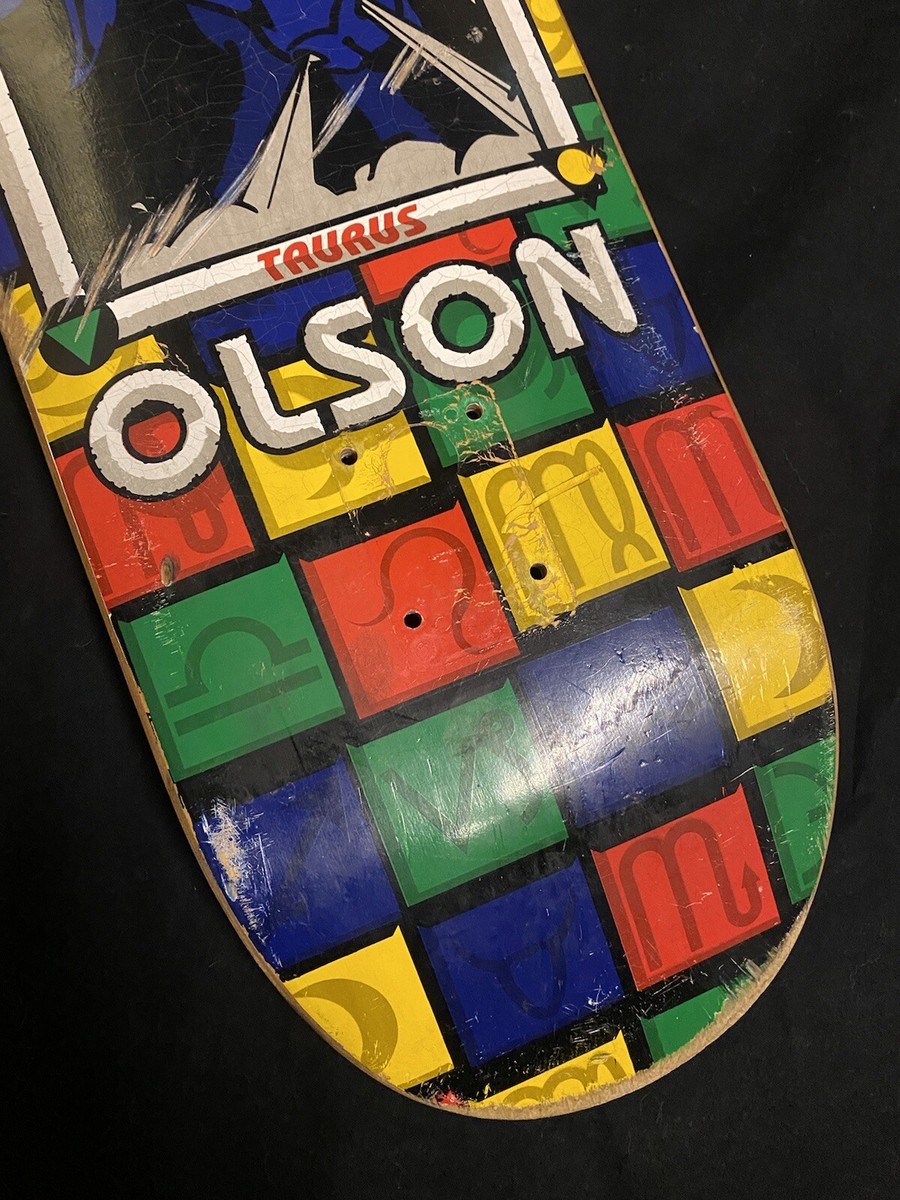 RARE OG Vintage Shorty's Steve Olson Blue Taurus Pro Model