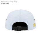 Casquette de camp militaire suprême neuve SNY 94th FS   Bleu clair   OS   FW22