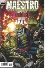 MAESTRO WORLD WAR M #1 RON LIM VARIANT MARVEL COMICS 2022 NEW UNREAD BAG BOARD