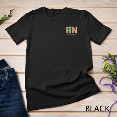 Nurses Day Registered Nurse Women Leopard Medical Nursing RN Unisex T-shirt