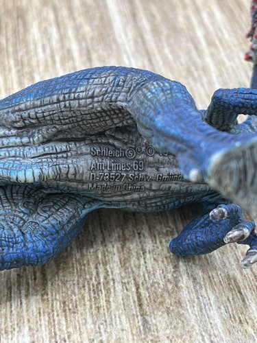 Schleich Modern Dilophosaurus Dinosaur Model Mint Shape Display Worthy - Picture 5 of 5