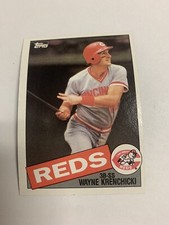1985 Topps Cincinnati Reds Wayne Krenchicki