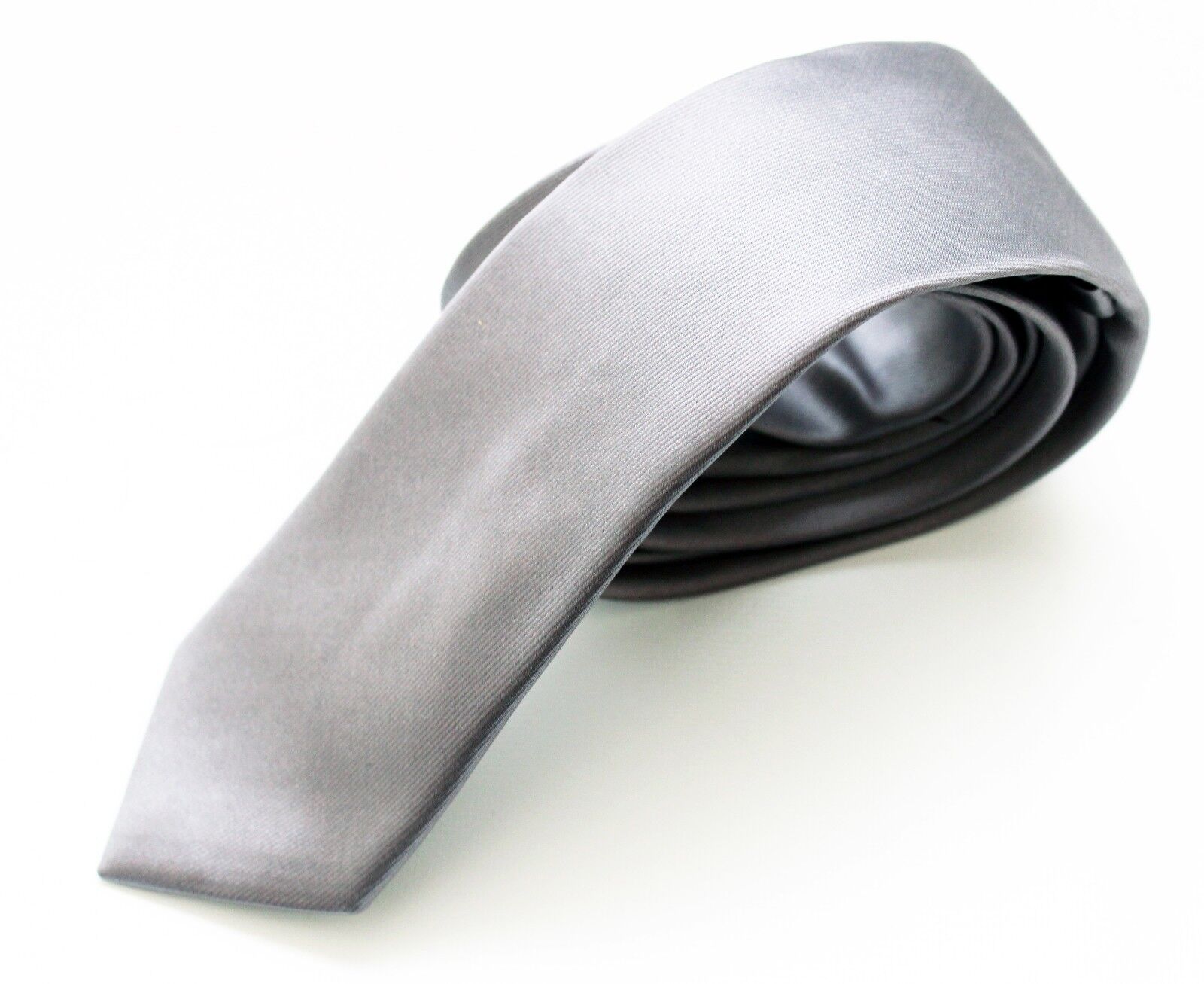 Ashlin Necktie-Mens Luxury Solid Poly-silk Woven NECKTIE02-MICRO-18 [MSR $26.22]